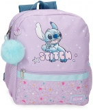 Ghiozdan fete clasa 0, Disney Lovely Stitch, lila